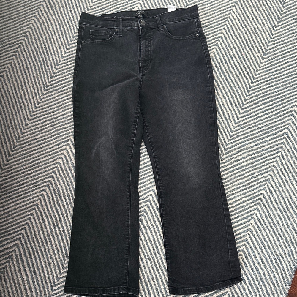 Banana Republic Black Flare Jeans